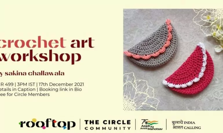 Crochet Art Workshop with Sakina Challawala