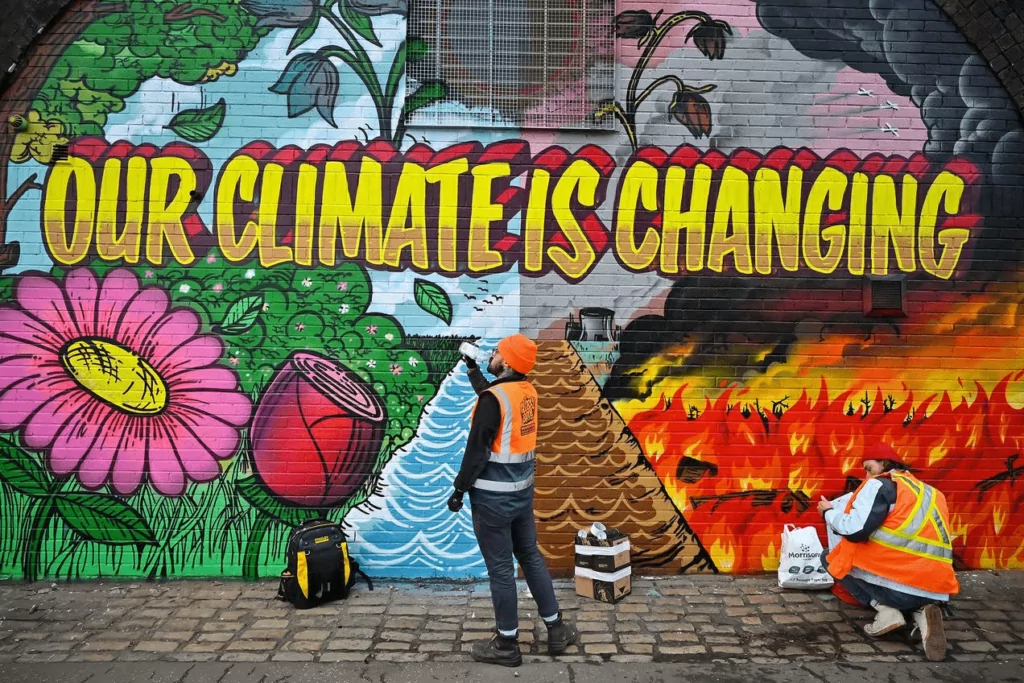 Art depicting Climate change