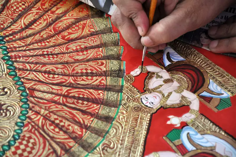 Differences Between Tanjore and Mysore Painting