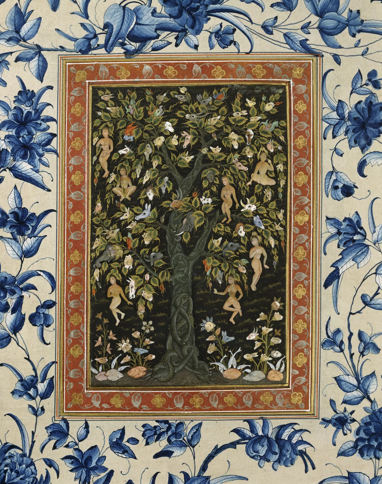 Speaking Tree In Indian Art