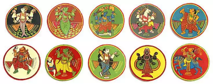 Ganjifa: Dashavatara Cards