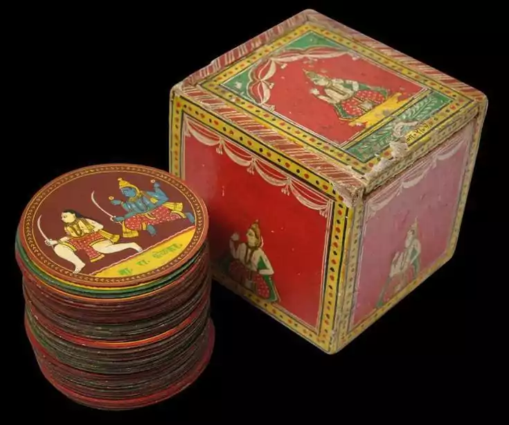 Ganjifa, Indian Playing Cards (