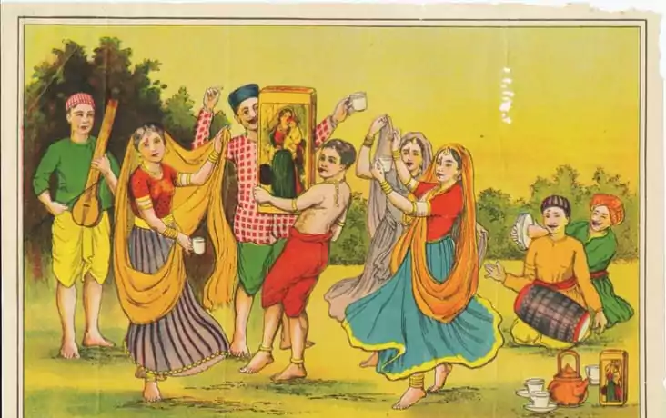 Early 20th century Indian Pop Art